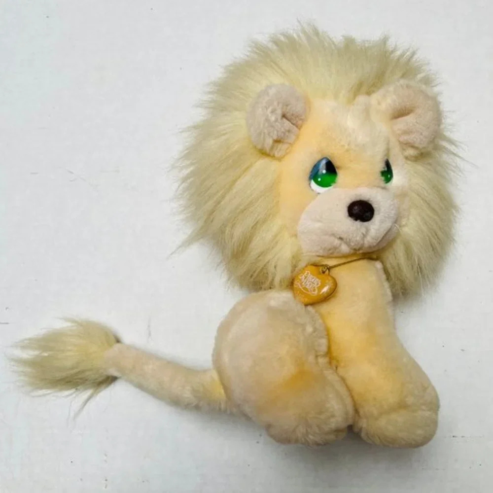 Applause Lion Plush Stuffed‎ Animal Precious Moments Beige 12 Inch Vintage 1985